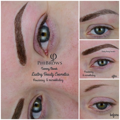 POWDER EYEBROWS-LASTING BEAUTY COSMETICS